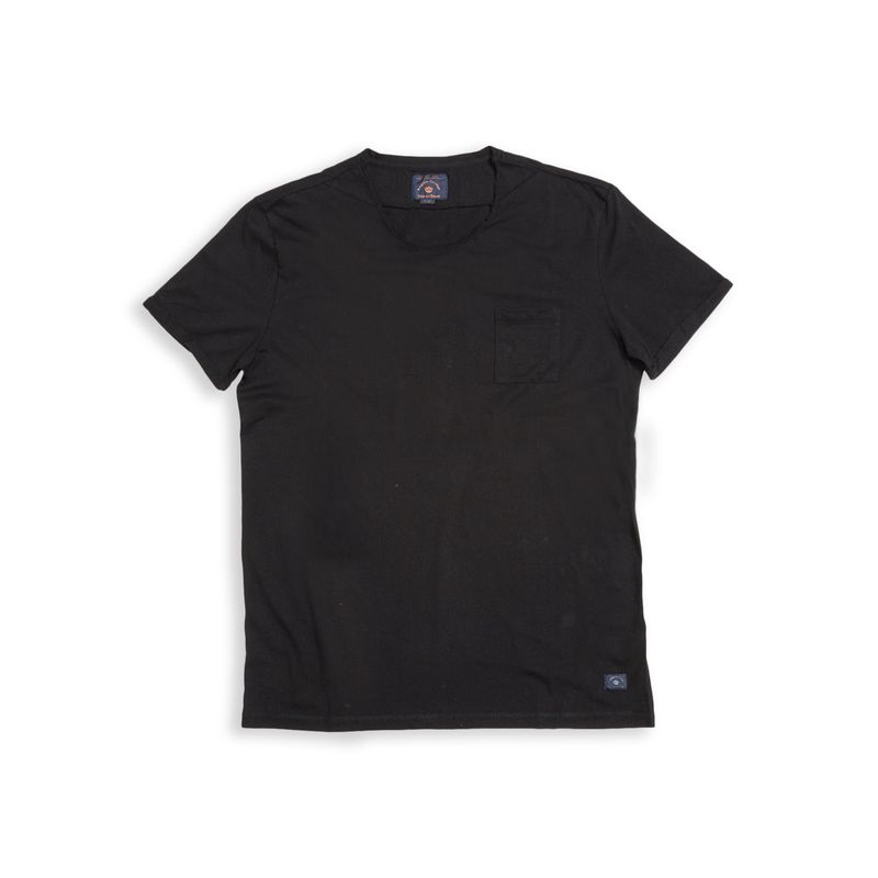 Blue De Genes SAGI NUOVO T-SHIRT Black Blue De Genes SAGI NUOVO T-SHIRT Black