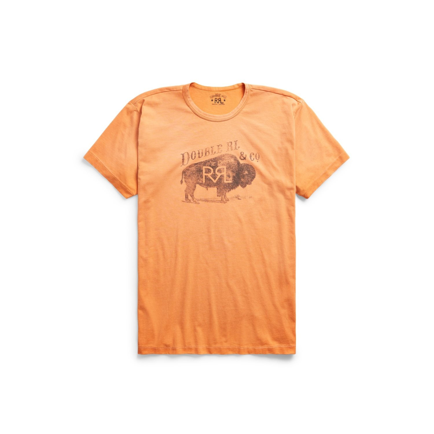 Afbeelding van Ralph Lauren RRL Orange T-Shirt