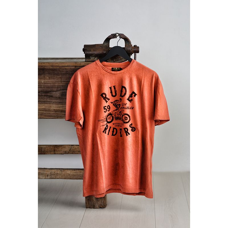 Rude Riders Old Orange T-shirt