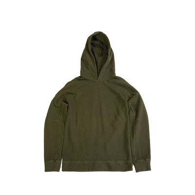 Foto van Ten C Hooded Knit Sweater Army